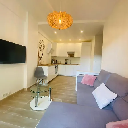 50M Plage / 200M Hippodrome 2 Pieces Jardin Garage Cagnes-sur-Mer Exterior foto