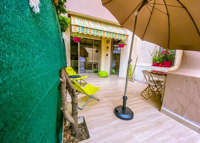 50M Plage / 200M Hippodrome 2 Pieces Jardin Garage